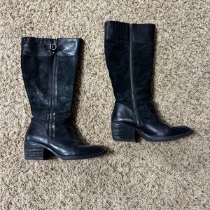 Born Black Over the Knee Boots